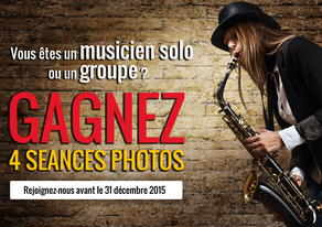 Gagnez 4 séances photos en rejoignant gratuitement Musilink