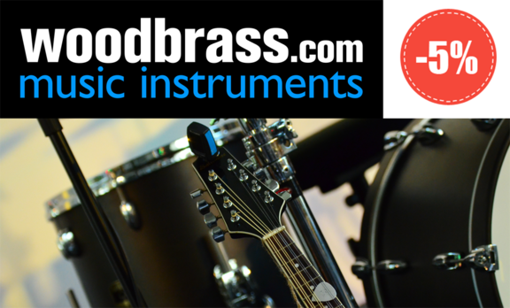 Profitez de 5% de réduction chez Woodbrass, N°1 de la vente d’équipement musical